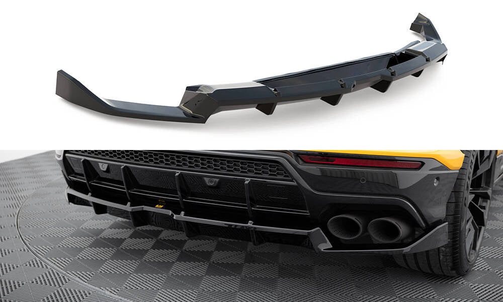Maxton Design - Mittlerer Cup Diffusor DTM Look Heck Ansatz für Lamborghini Urus Mk1 - Aerowerk.