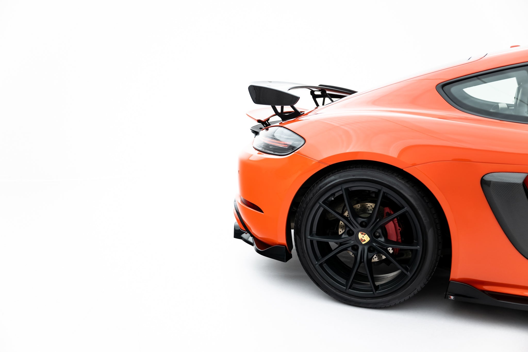 Maxton Design - Mittlerer Cup Diffusor DTM Look Heck Ansatz für Porsche 718 Cayman GTS 982c - Aerowerk.