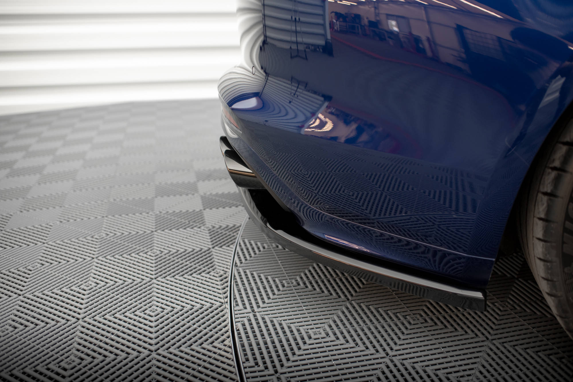 Maxton Design - Mittlerer Cup Diffusor DTM Look Heck Ansatz für Porsche Panamera GTS Sport Turismo 971 Facelift - Aerowerk.