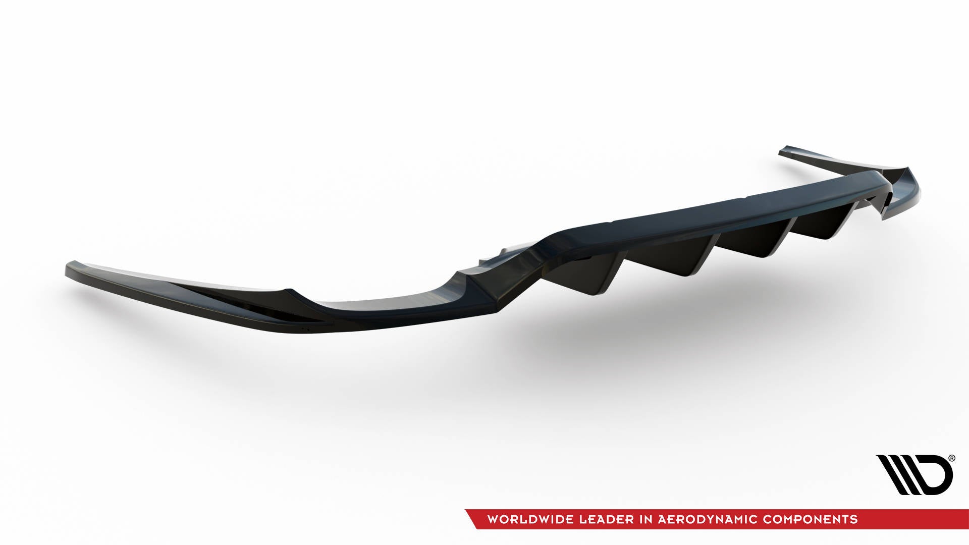 Maxton Design - Mittlerer Cup Diffusor DTM Look Heck Ansatz für Porsche Panamera Turbo 970 - Aerowerk.