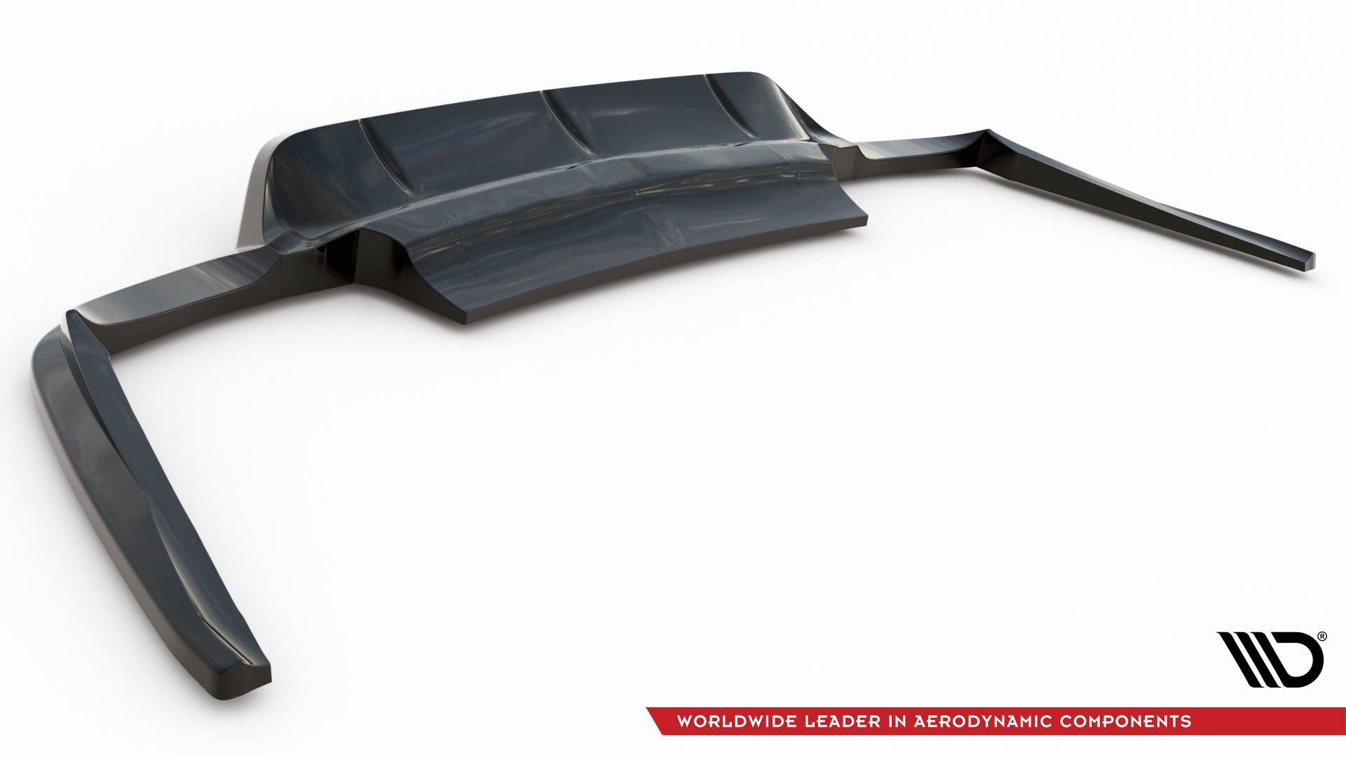Maxton Design - Mittlerer Cup Diffusor DTM Look Heck Ansatz für Porsche Panamera Turbo 970 - Aerowerk.