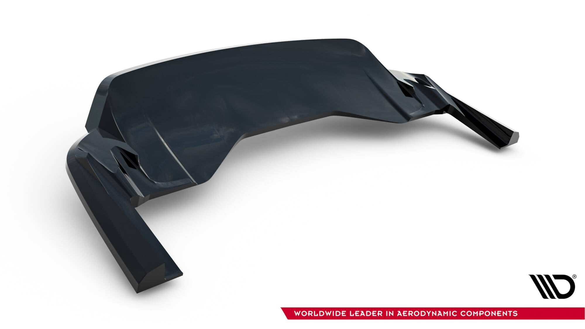 Maxton Design - Mittlerer Cup Diffusor DTM Look Heck Ansatz für Porsche Taycan Turbo S Mk1 - Aerowerk.