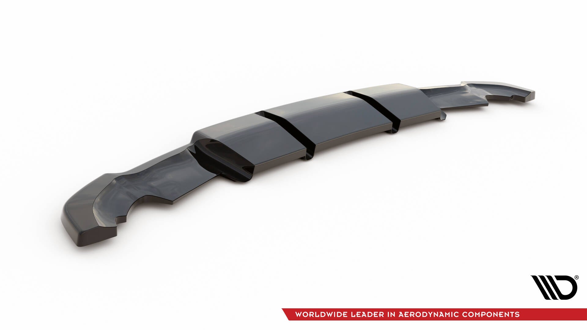 Maxton Design - Mittlerer Cup Diffusor DTM Look Heck Ansatz für Renault Clio RS Mk4 - Aerowerk.