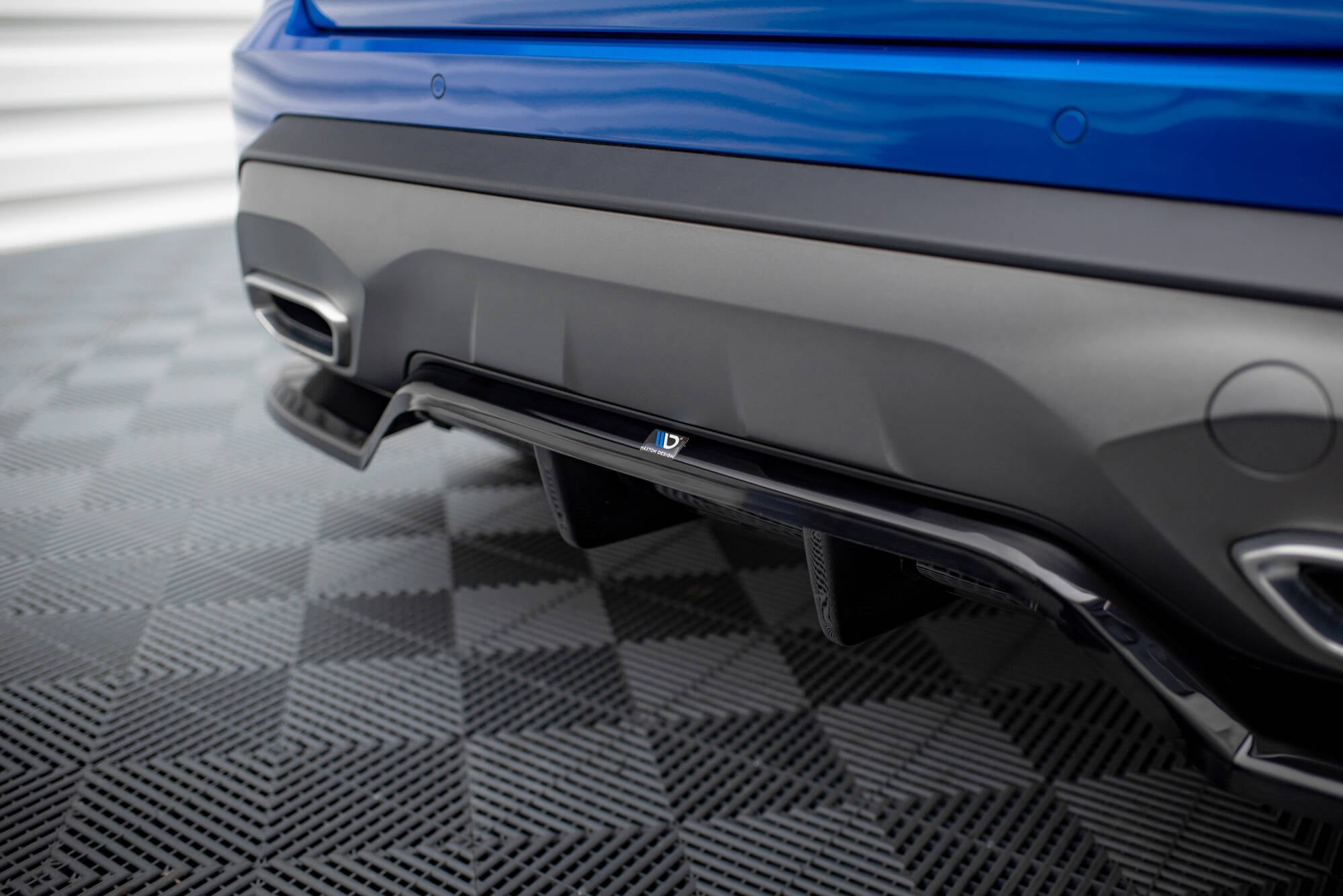 Maxton Design - Mittlerer Cup Diffusor DTM Look Heck Ansatz für Seat Arona FR Mk1 Facelift - Aerowerk.