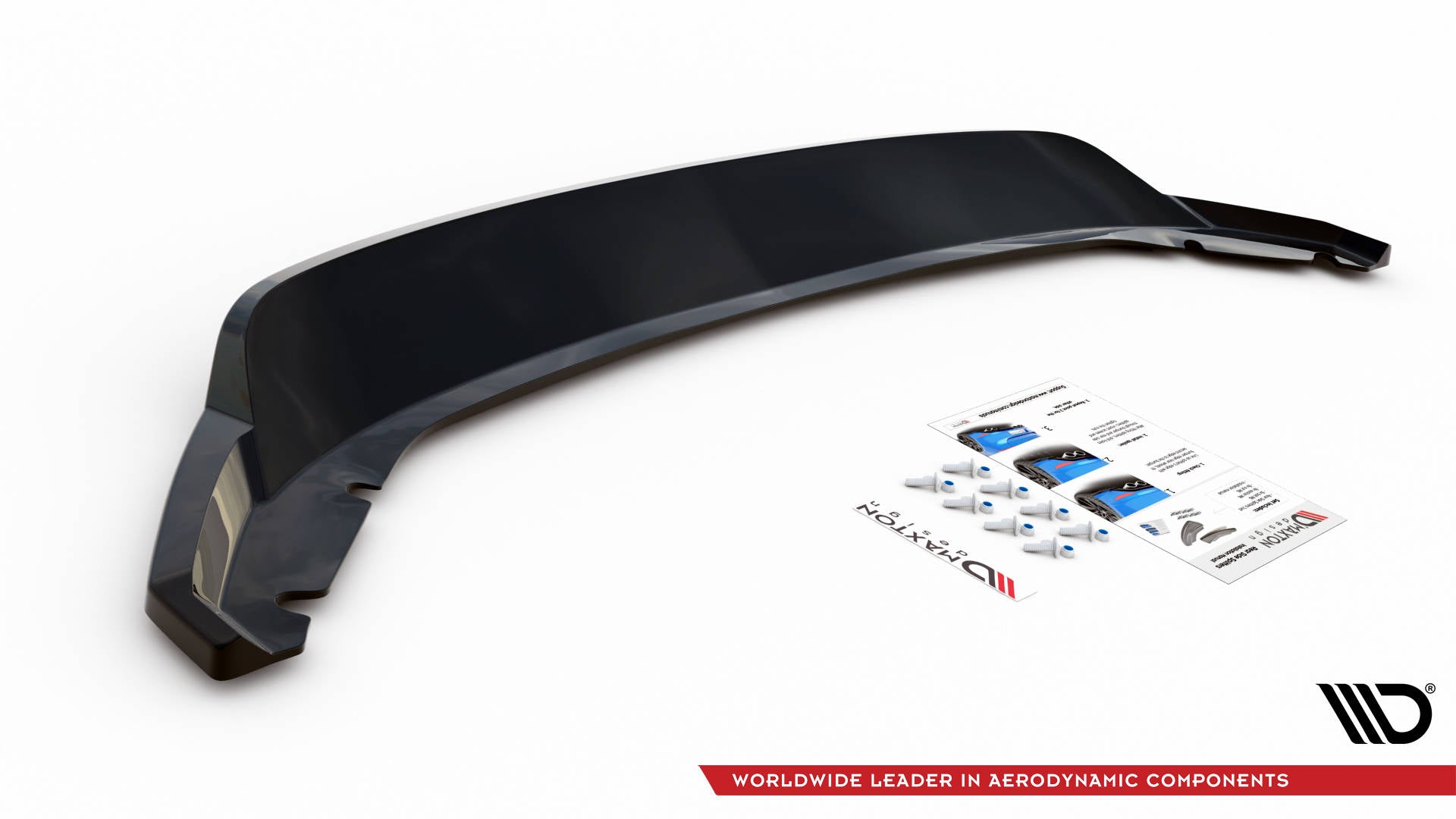Maxton Design - Mittlerer Cup Diffusor DTM Look Heck Ansatz für Seat Leon Hatchback Mk3 - Aerowerk.