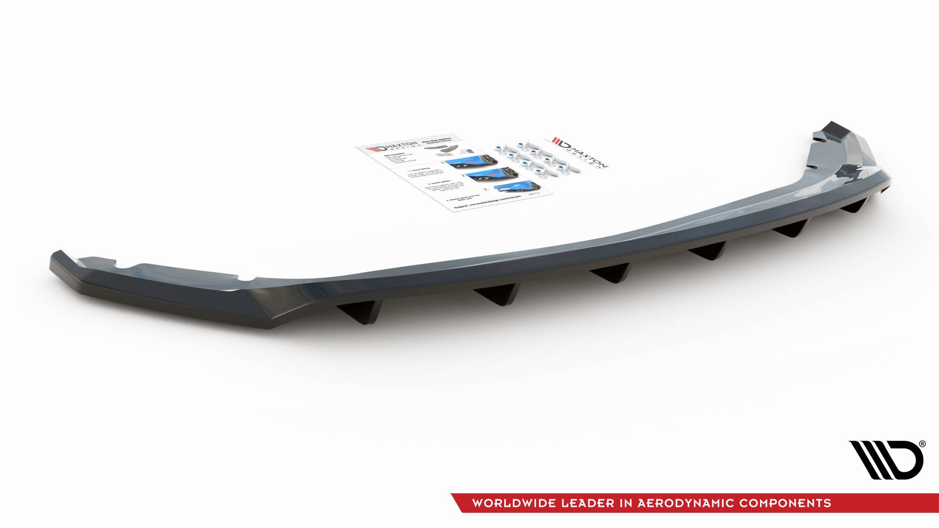 Maxton Design - Mittlerer Cup Diffusor DTM Look Heck Ansatz für Seat Leon Hatchback Mk3 - Aerowerk.