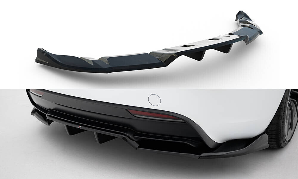 Diffusor Heck Ansatz DTM Look V.1 für Tesla Model 3 Performance FL