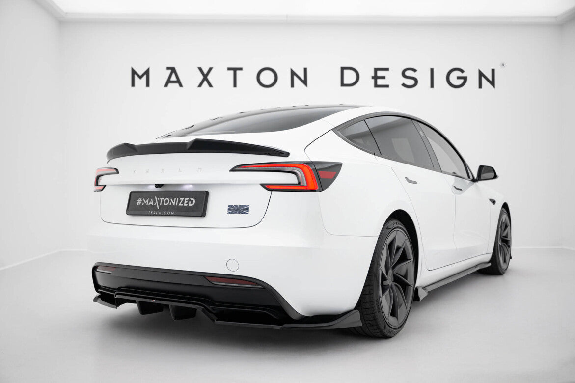 Diffusor Heck Ansatz DTM Look V.1 für Tesla Model 3 Performance FL