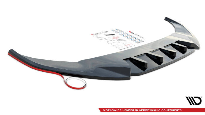 Mittlerer Cup Diffusor Heck Ansatz DTM Look V.1 für Tesla Model 3 Project HighlandFL