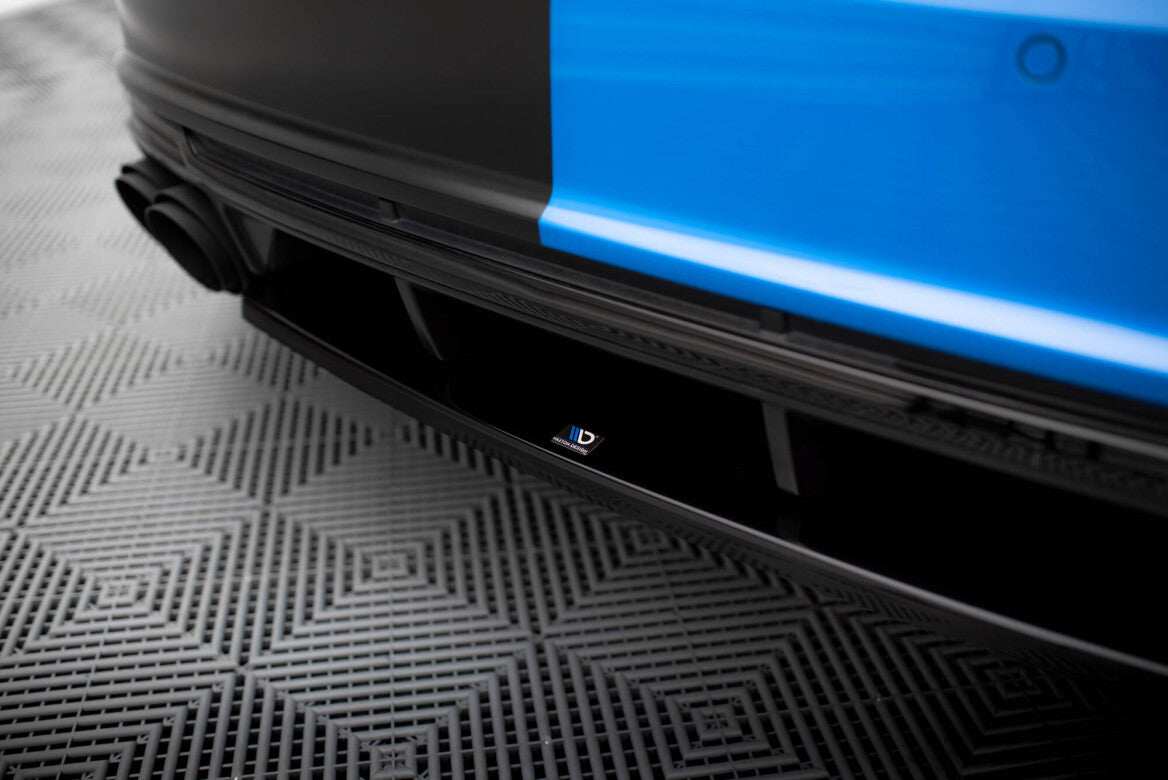 Mittlerer Cup Diffusor Heck Ansatz für Audi TT S 8S FL