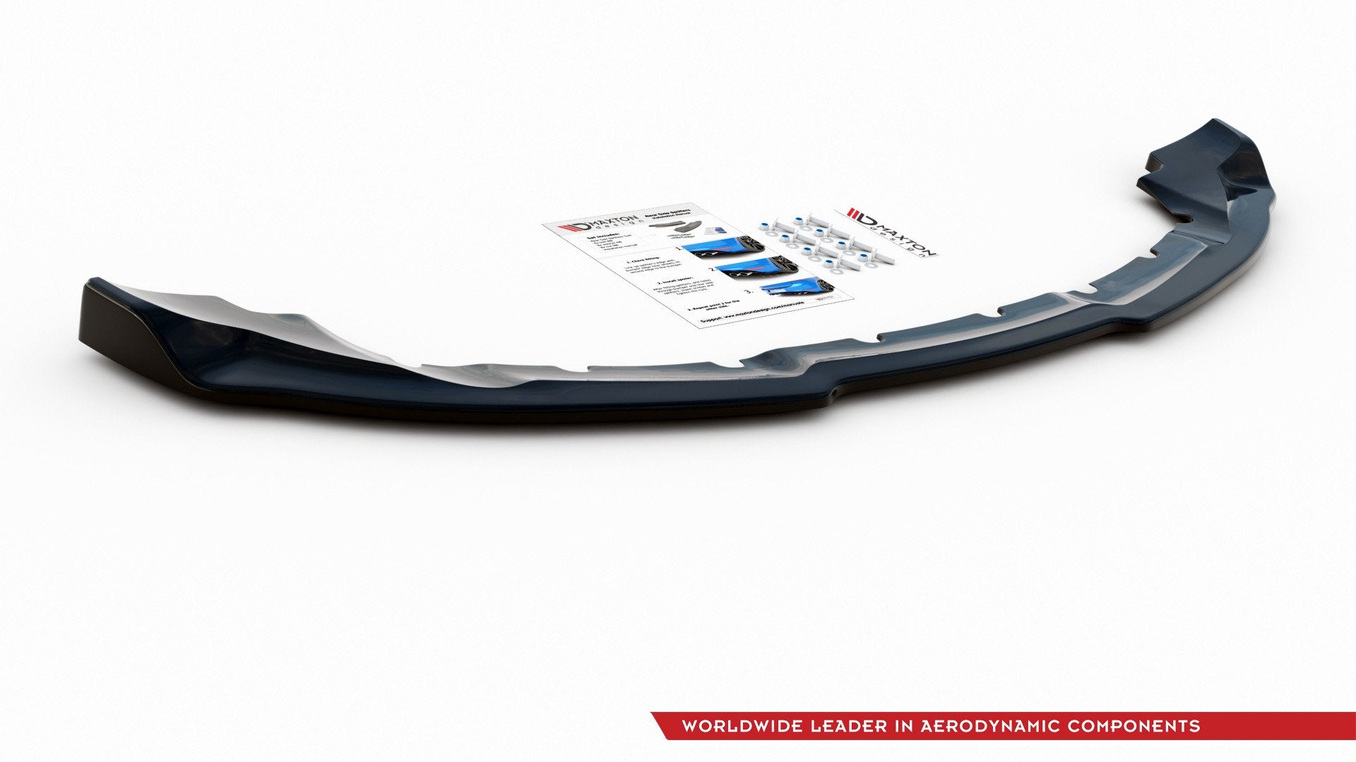Maxton Design - Mittlerer Diffusor Heck Ansatz für Mini Countryman Mk1 JCW schwarz matt - Aerowerk.