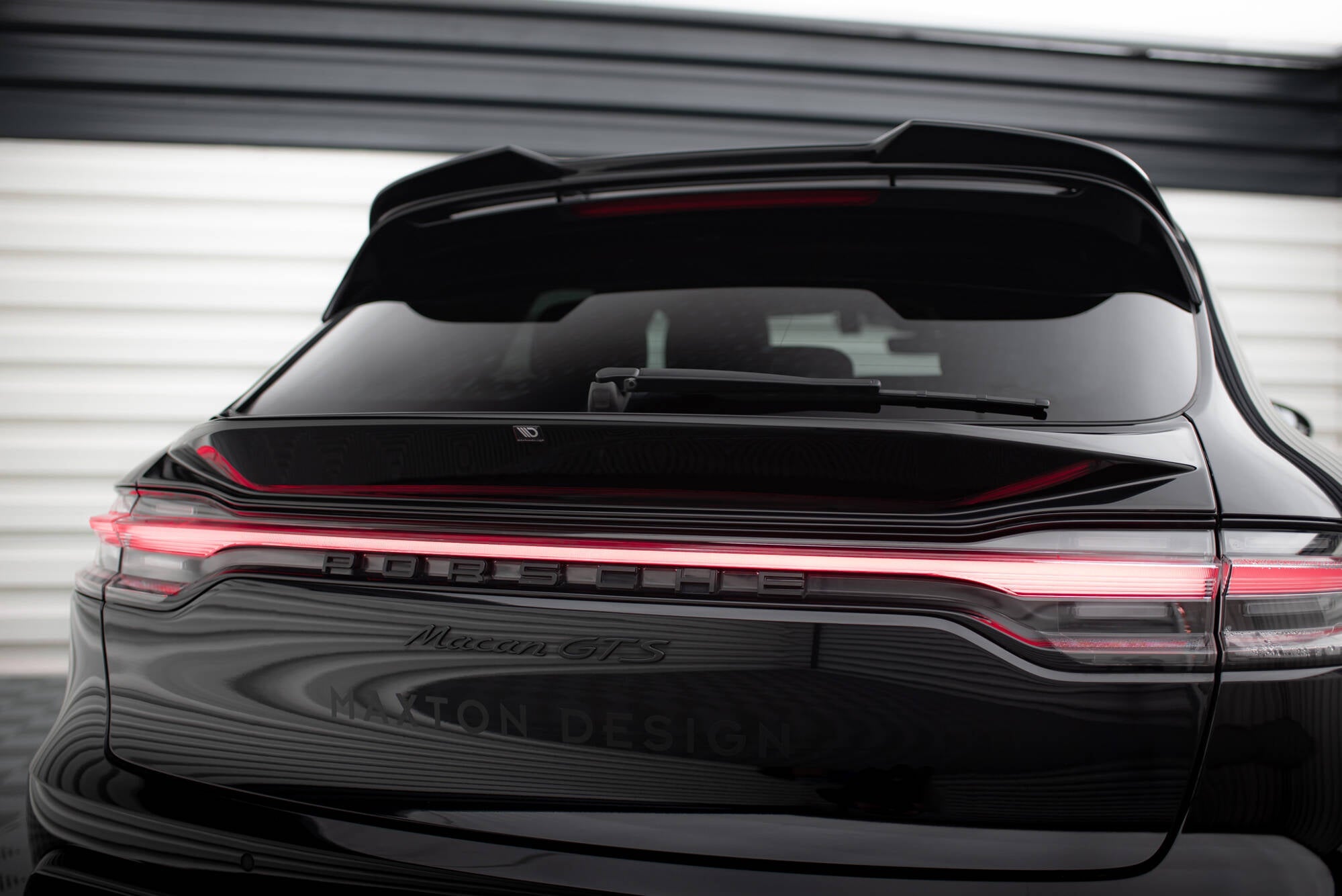 Maxton Design - Niedriger Spoiler 3D für Porsche Macan GTS / Standard / T Mk1 Facelift 2 - Aerowerk.