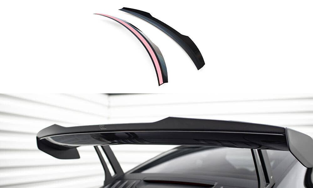 Oberer Heck Spoiler Aufsatz Abrisskante für Porsche 911 992 GT3