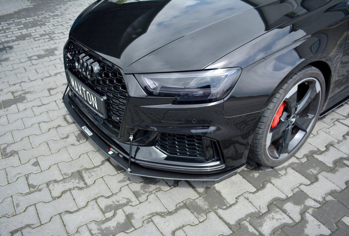 Racing Cup Spoilerlippe Front Ansatz V.1 für Audi RS3 8V FL Sportback