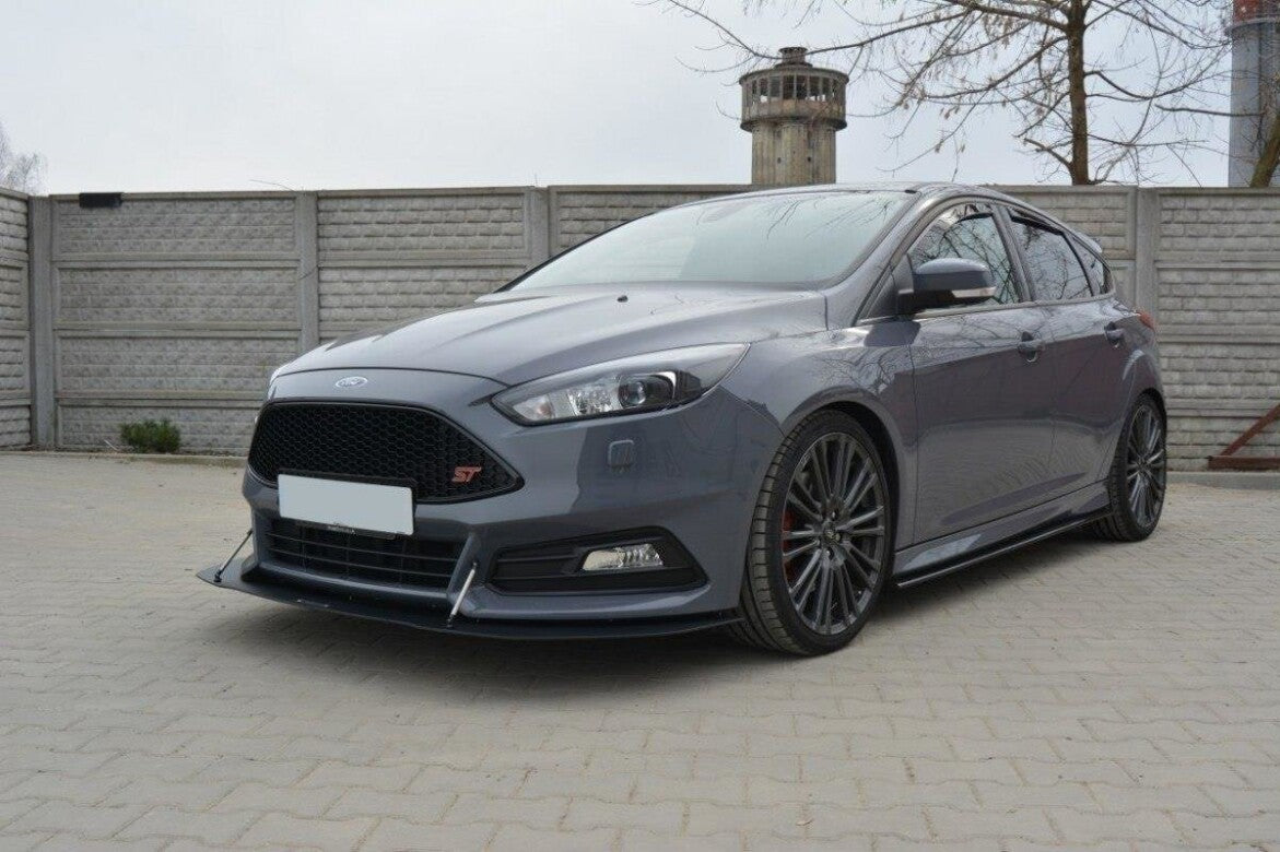 Racing Cup Spoilerlippe Front Ansatz V.1 für Ford Focus ST Mk3 FL