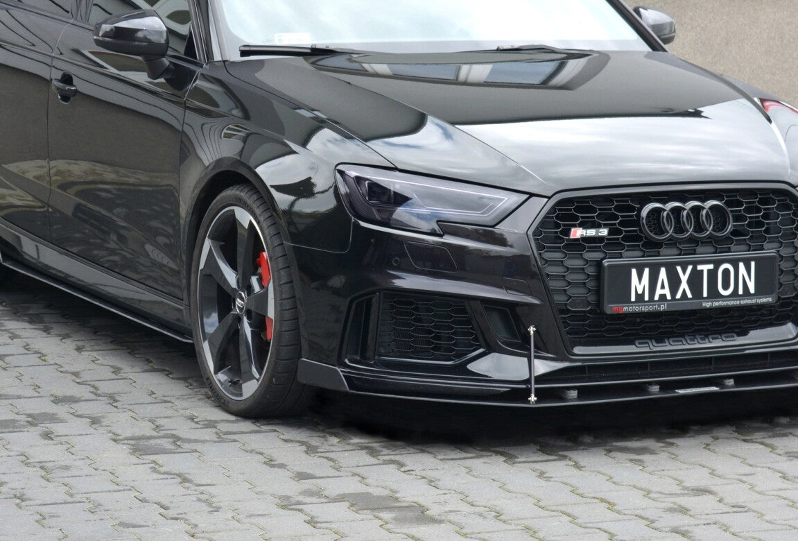 Racing Cup Spoilerlippe Front Ansatz V.2 für Audi RS3 8V FL Sportback