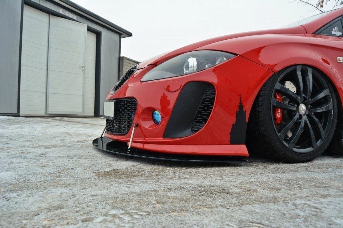 Maxton Design - Racing Frontlippe V1 für SEAT LEON MK2 MS DESIGN - Aerowerk.