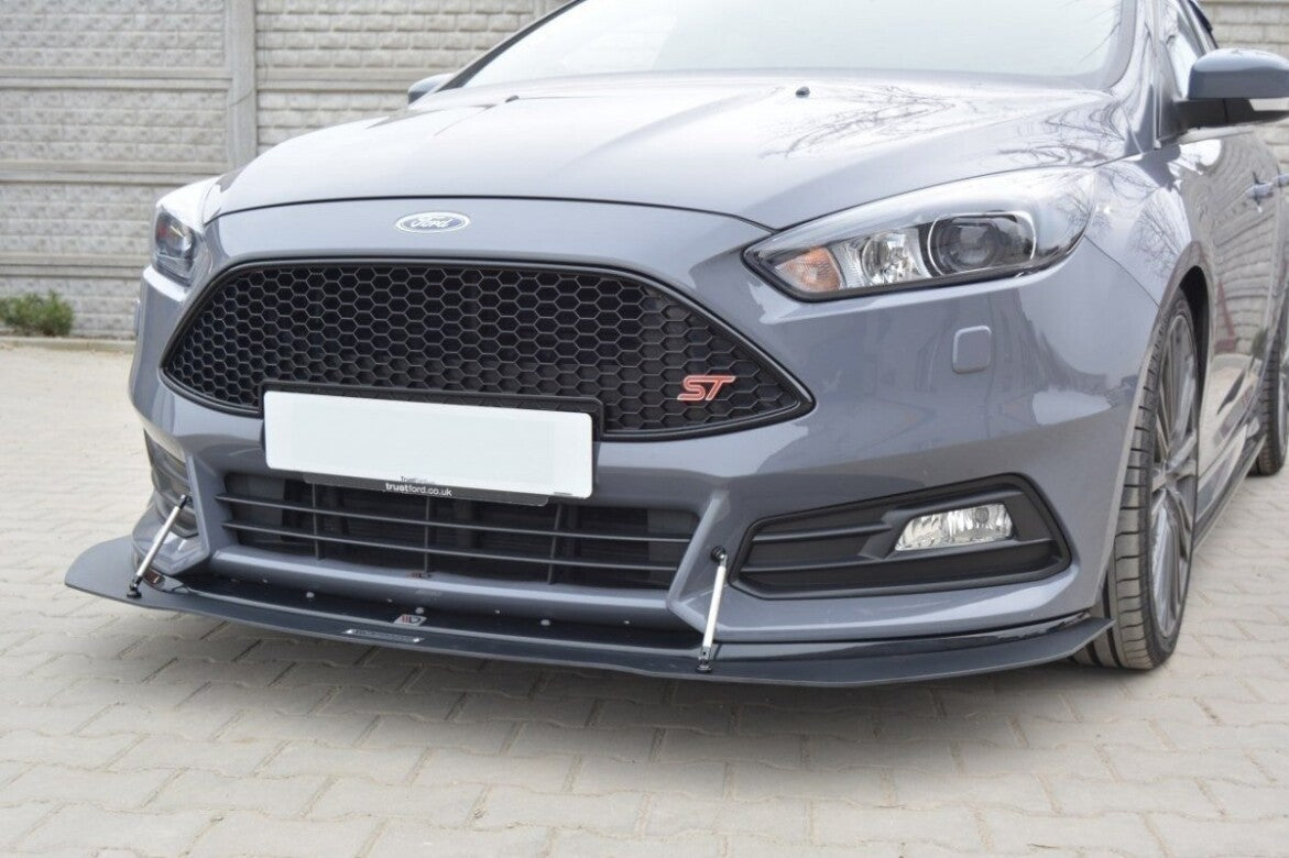 Racing Hybrid Cup Spoilerlippe Front Ansatz V.1 für Ford Focus ST Mk3 FL