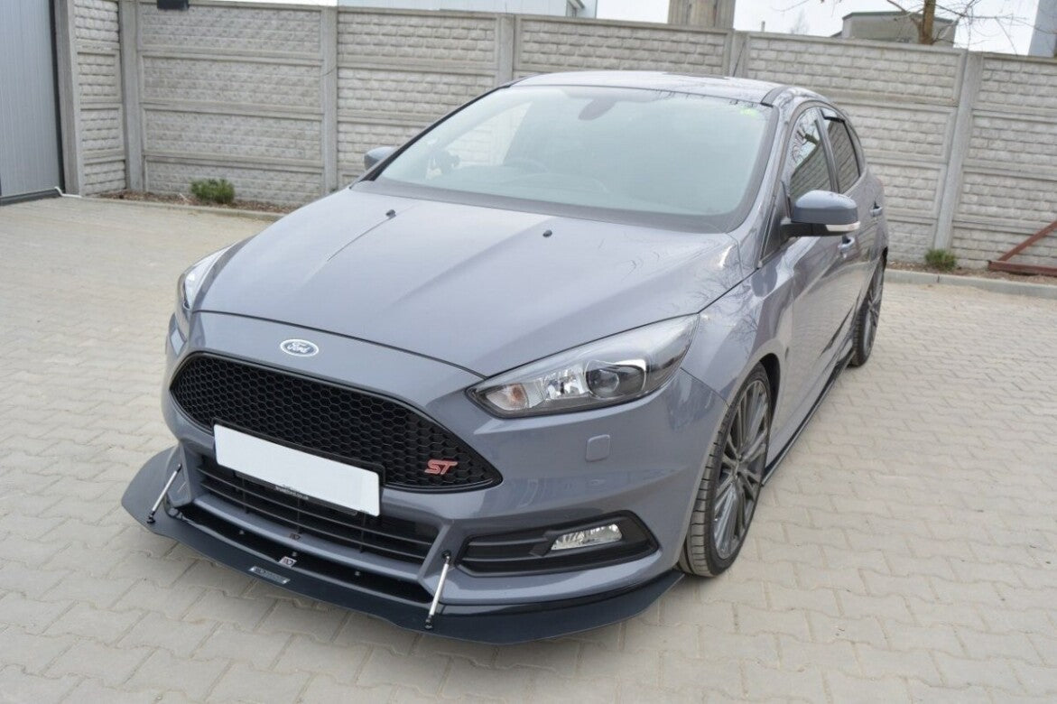 Racing Hybrid Cup Spoilerlippe Front Ansatz V.1 für Ford Focus ST Mk3 FL