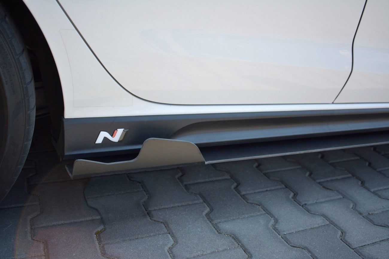 Racing Seitenschweller Ansatz Cup Leisten für Hyundai I30N - Aerowerk.
