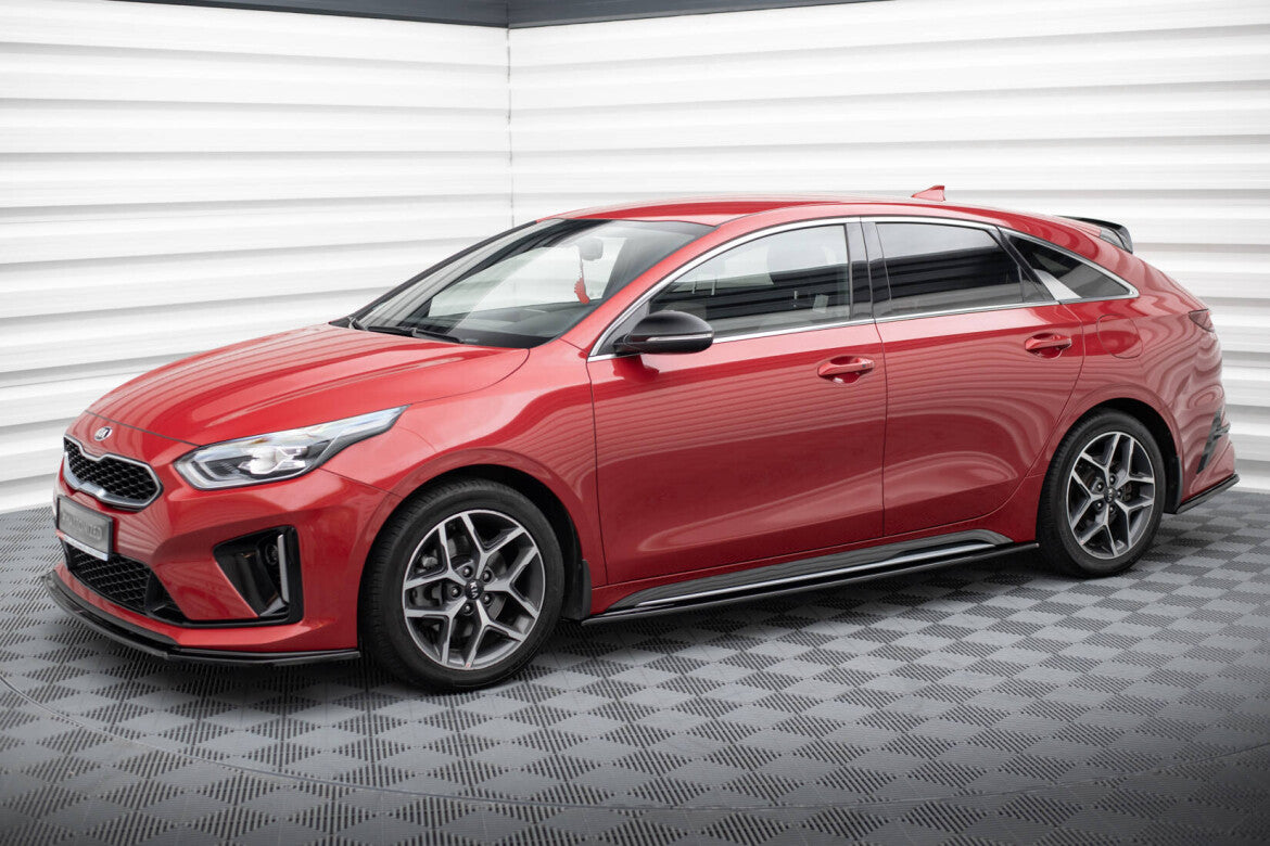 Seitenschweller Ansatz Cup Leisten für Kia ProCeed GT