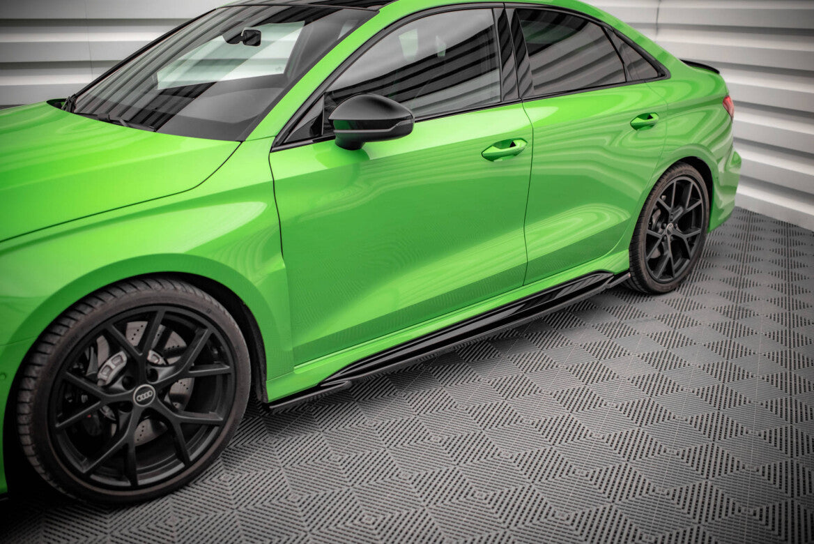 Seitenschweller Ansatz Cup Leisten für Audi RS3 Limousine 8Y - Aerowerk.