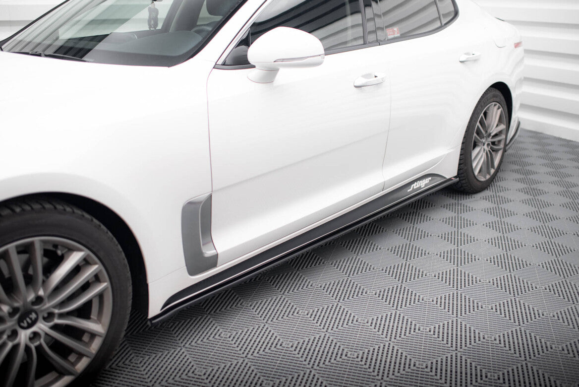 Seitenschweller Ansatz Cup Leisten für Kia Stinger GT / GT-Line - Aerowerk.