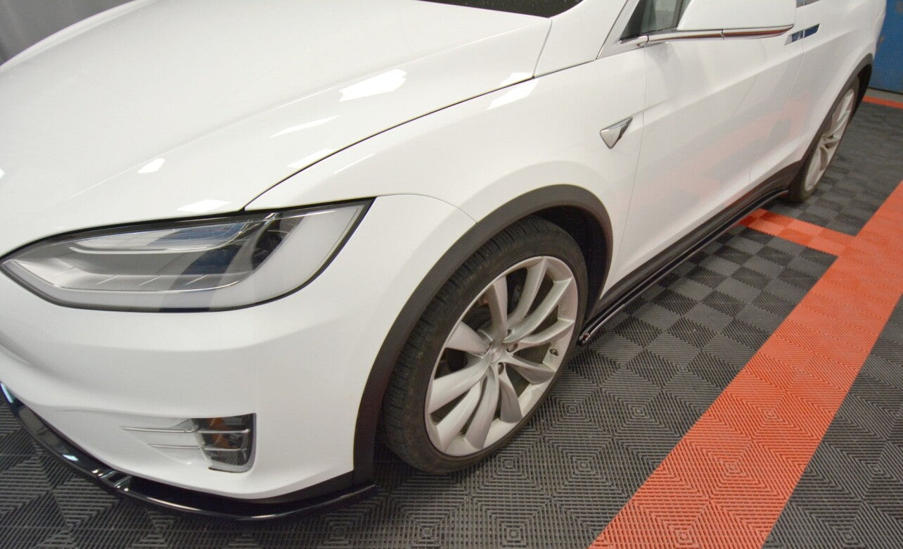 Seitenschweller Ansatz Cup Leisten V.1 für TESLA MODEL X - Aerowerk.