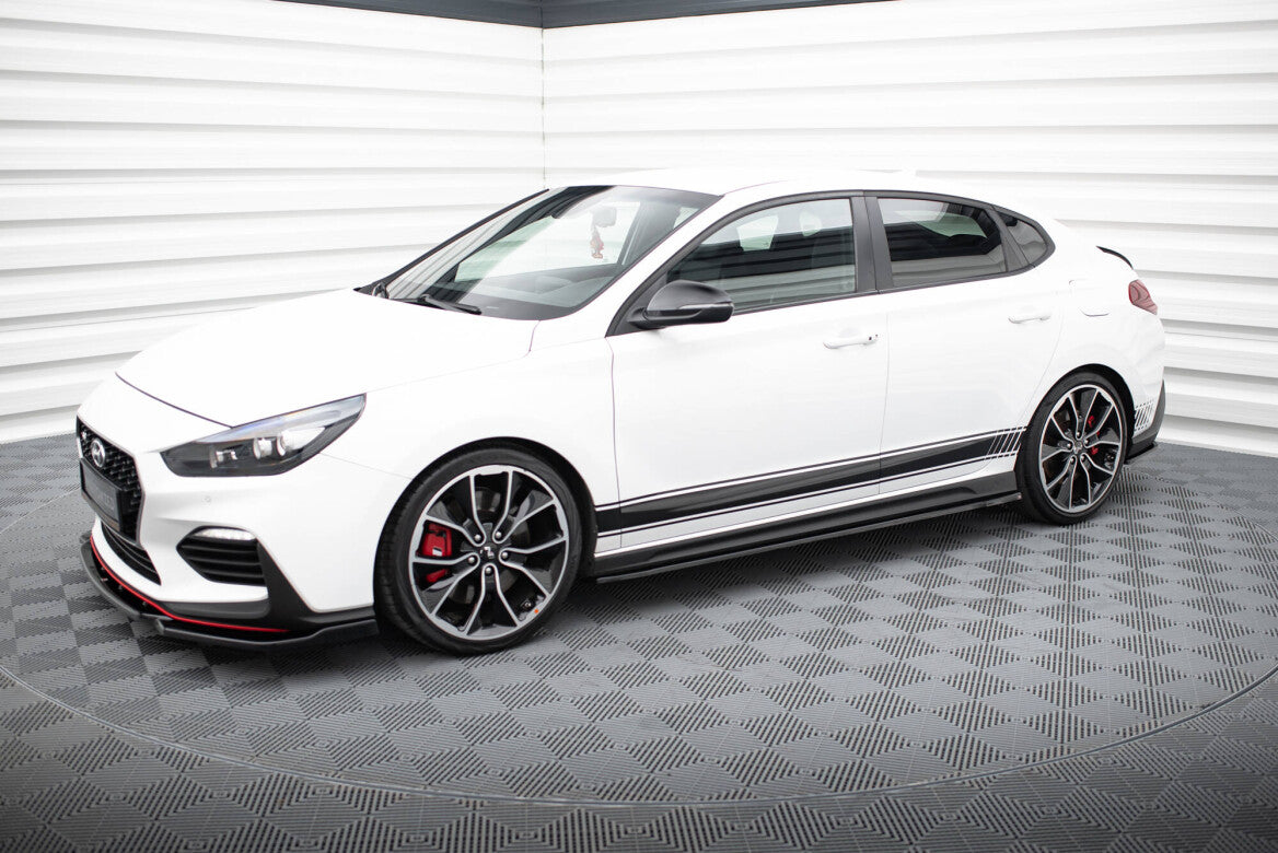 Seitenschweller Ansatz Cup Leisten V.4 für Hyundai I30 N + Facelift