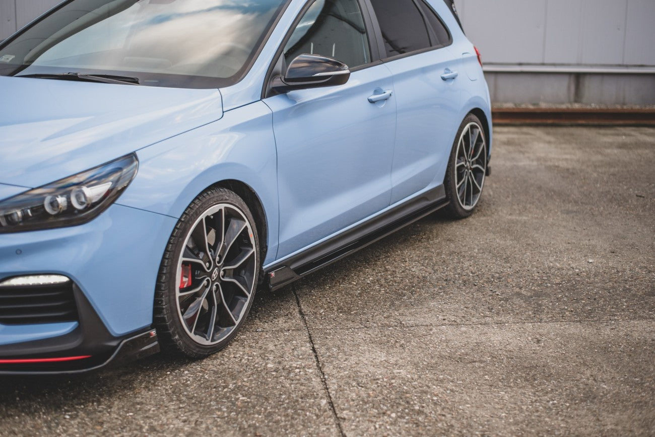 Seitenschweller Ansatz Cup Leisten V.5 für Hyundai I30 N + Facelift
