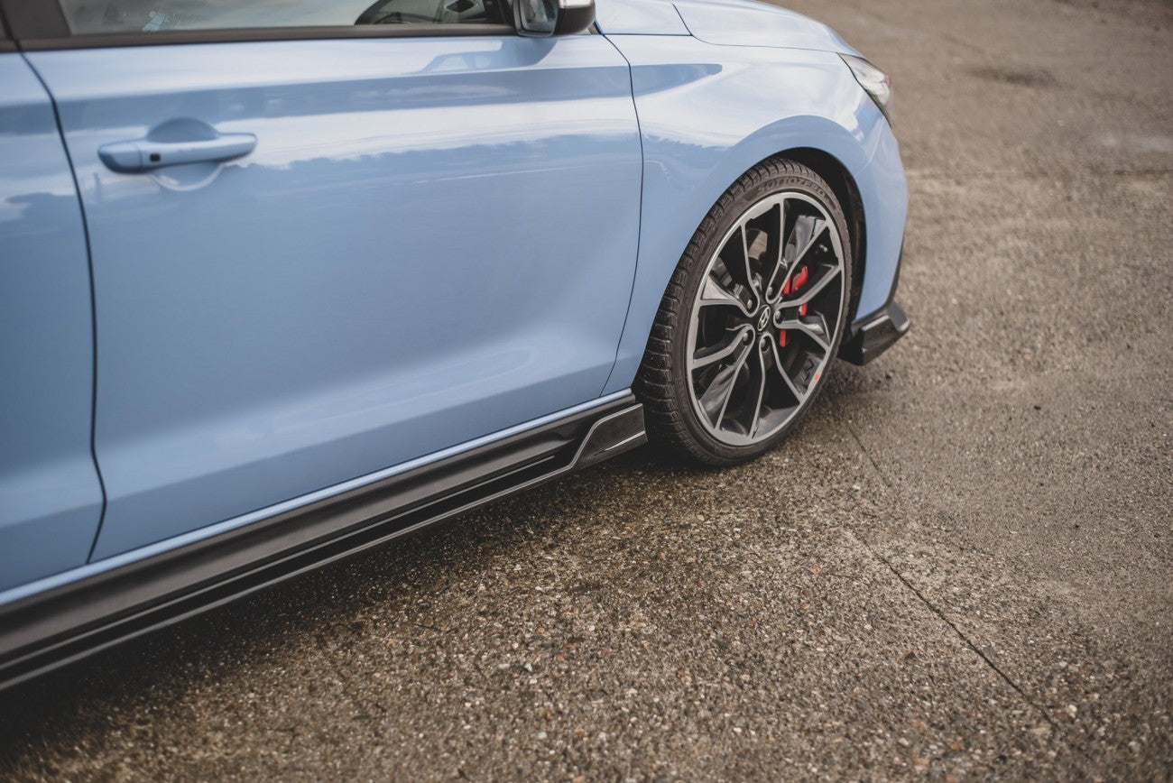 Seitenschweller Ansatz Cup Leisten V.5 für Hyundai I30 N + Facelift