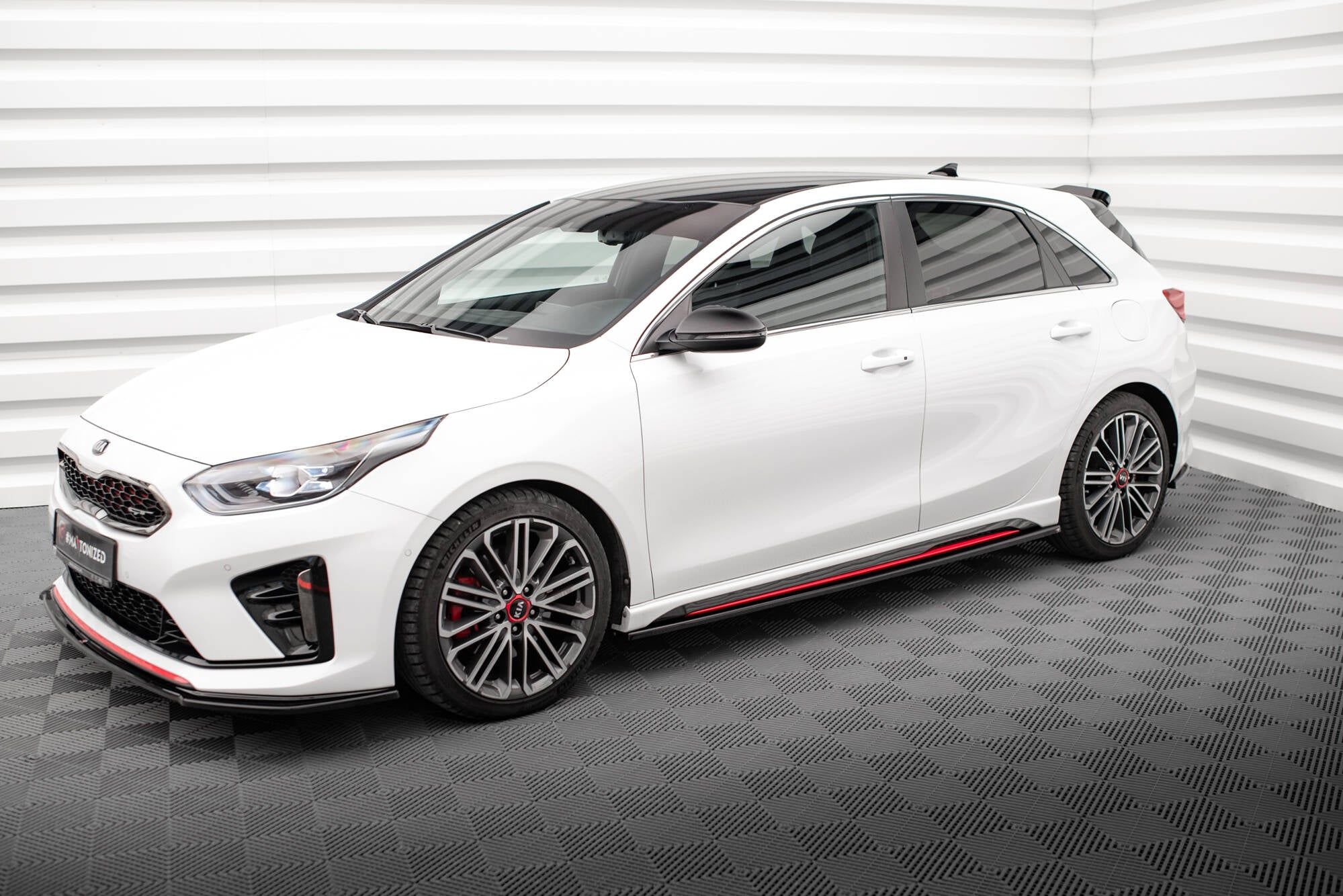 Maxton Design - Seitenschweller Ansatz für Kia Ceed GT Mk3 - Aerowerk.