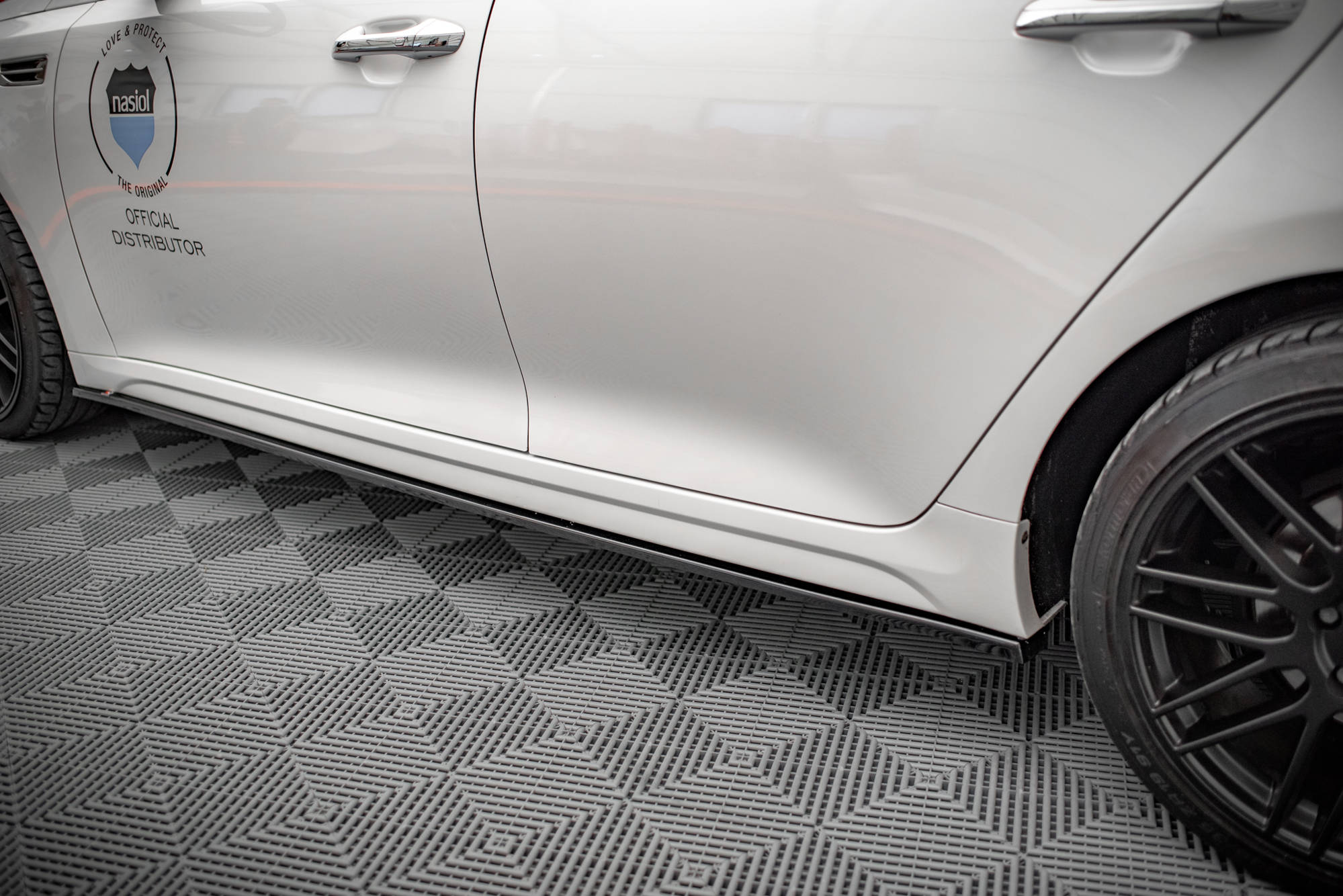Maxton Design - Seitenschweller Ansatz für Kia Optima Mk4 - Aerowerk.