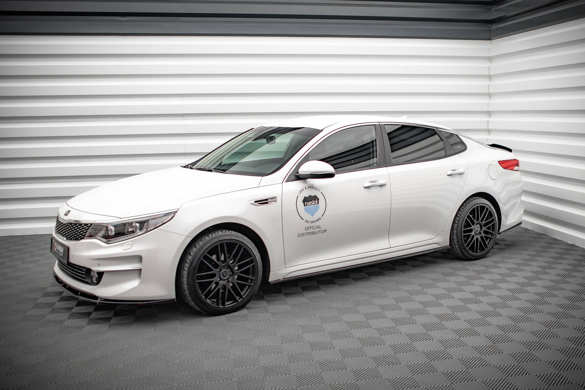 Maxton Design - Seitenschweller Ansatz für Kia Optima Mk4 - Aerowerk.