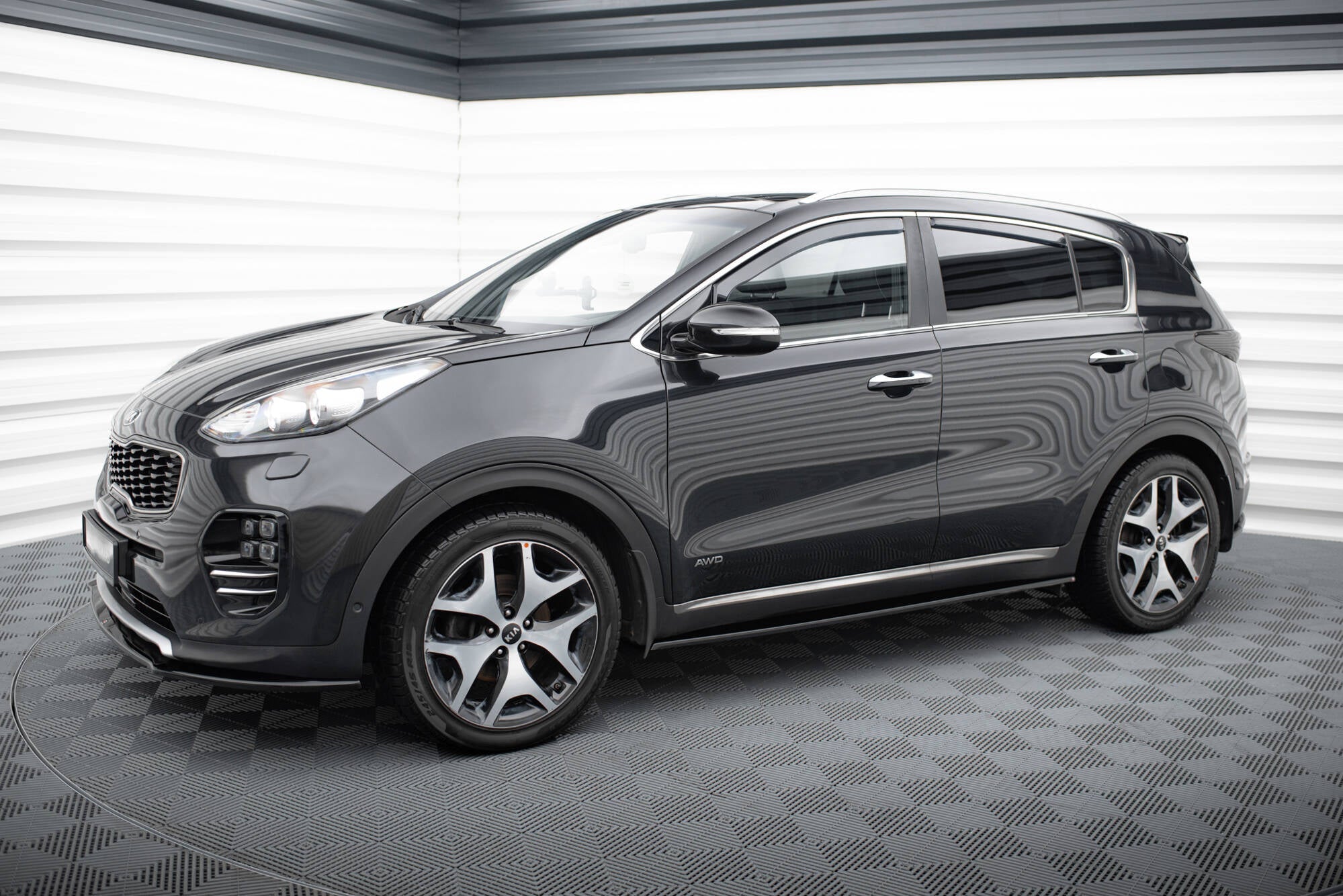 Maxton Design - Seitenschweller Ansatz für KIA SPORTAGE mk4 GT - Line - Aerowerk.