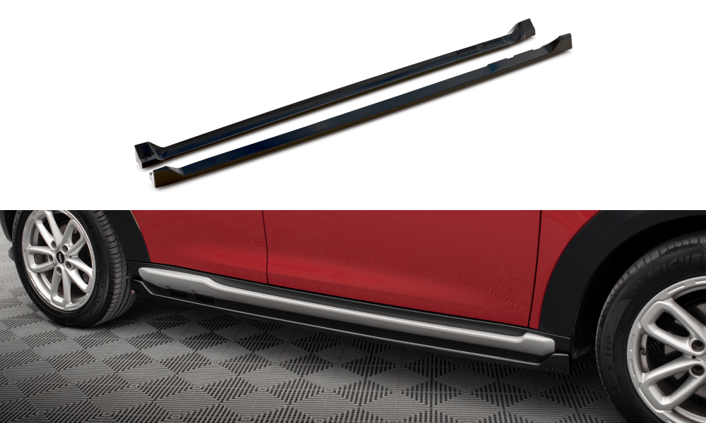Maxton Design - Seitenschweller Ansatz für Mini Cooper Countryman R60 Facelift - Aerowerk.