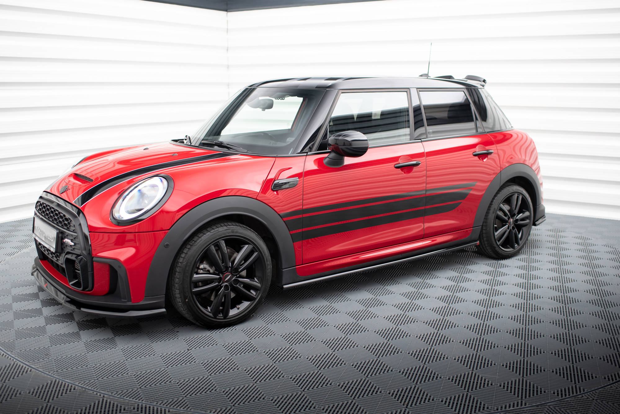 Maxton Design - Seitenschweller Ansatz für Mini Cooper S John Cooper Works F55 Facelift - Aerowerk.