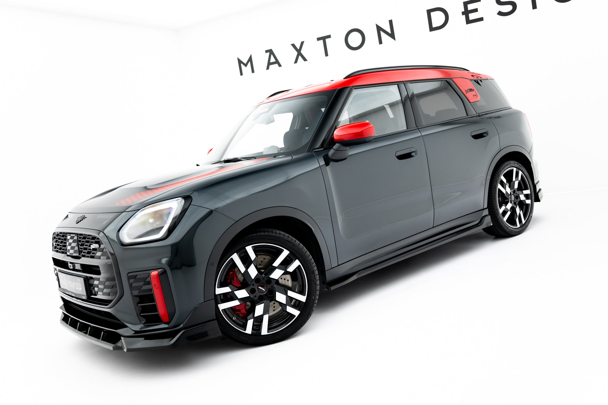 Maxton Design - Seitenschweller Ansatz für Mini Countryman JCW U25 - Aerowerk.
