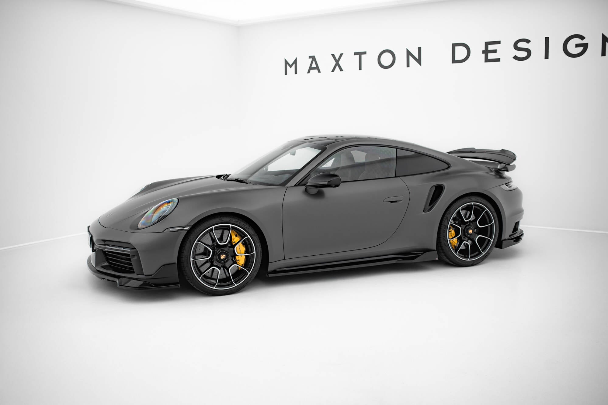 Maxton Design - Seitenschweller Ansatz für Porsche 911 Turbo S Sport Package 992 - Aerowerk.
