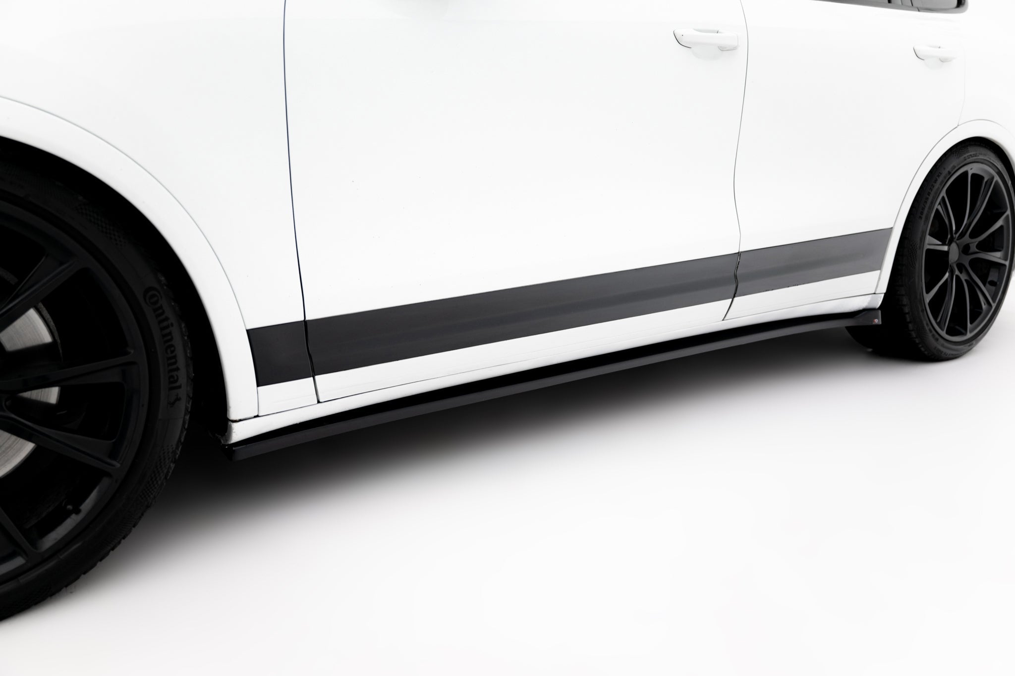 Maxton Design - Seitenschweller Ansatz für Porsche Cayenne Turbo / Standard Mk2 - Aerowerk.