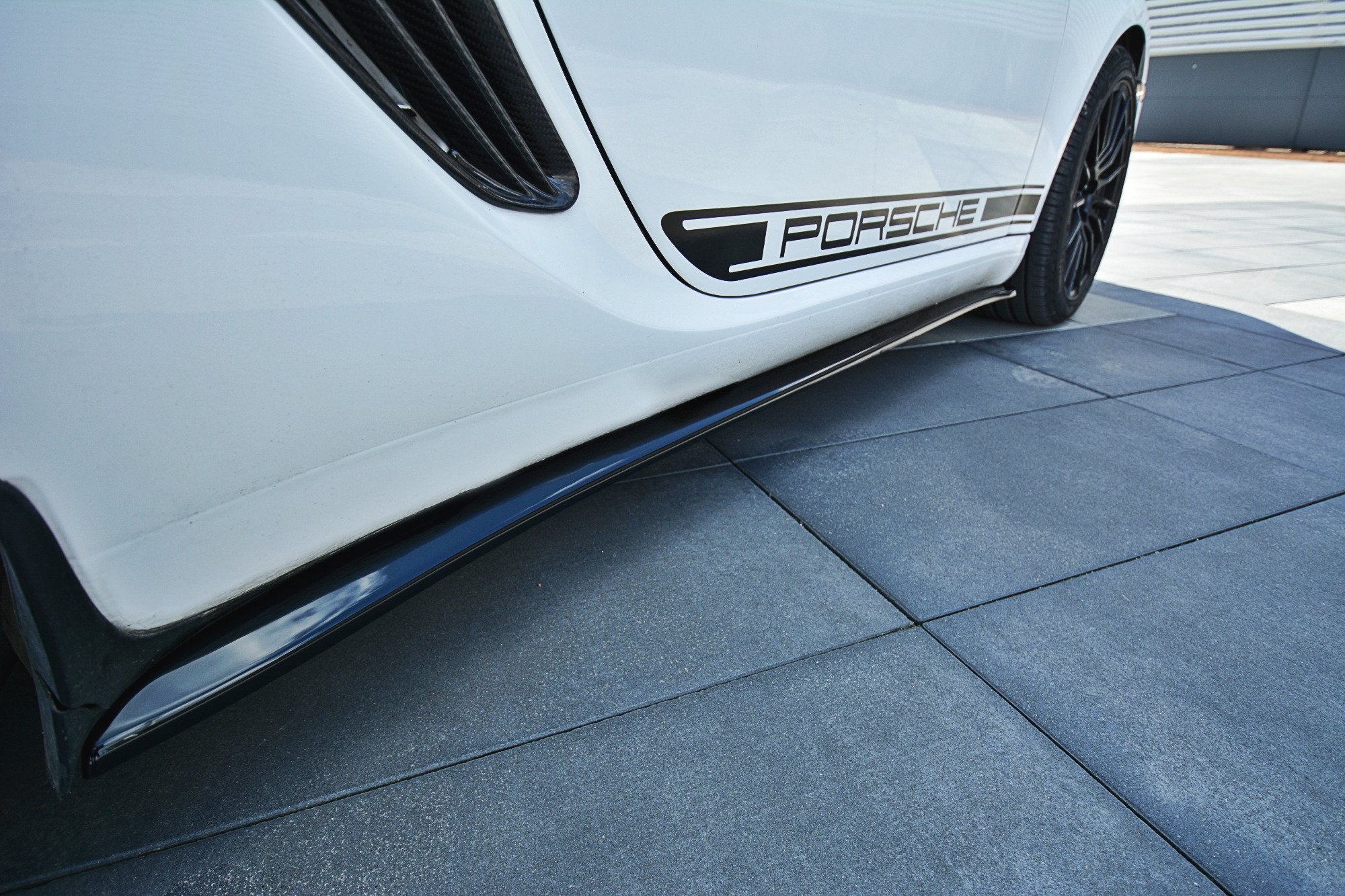 Maxton Design - Seitenschweller Ansatz für PORSCHE CAYMAN S 987C - Aerowerk.