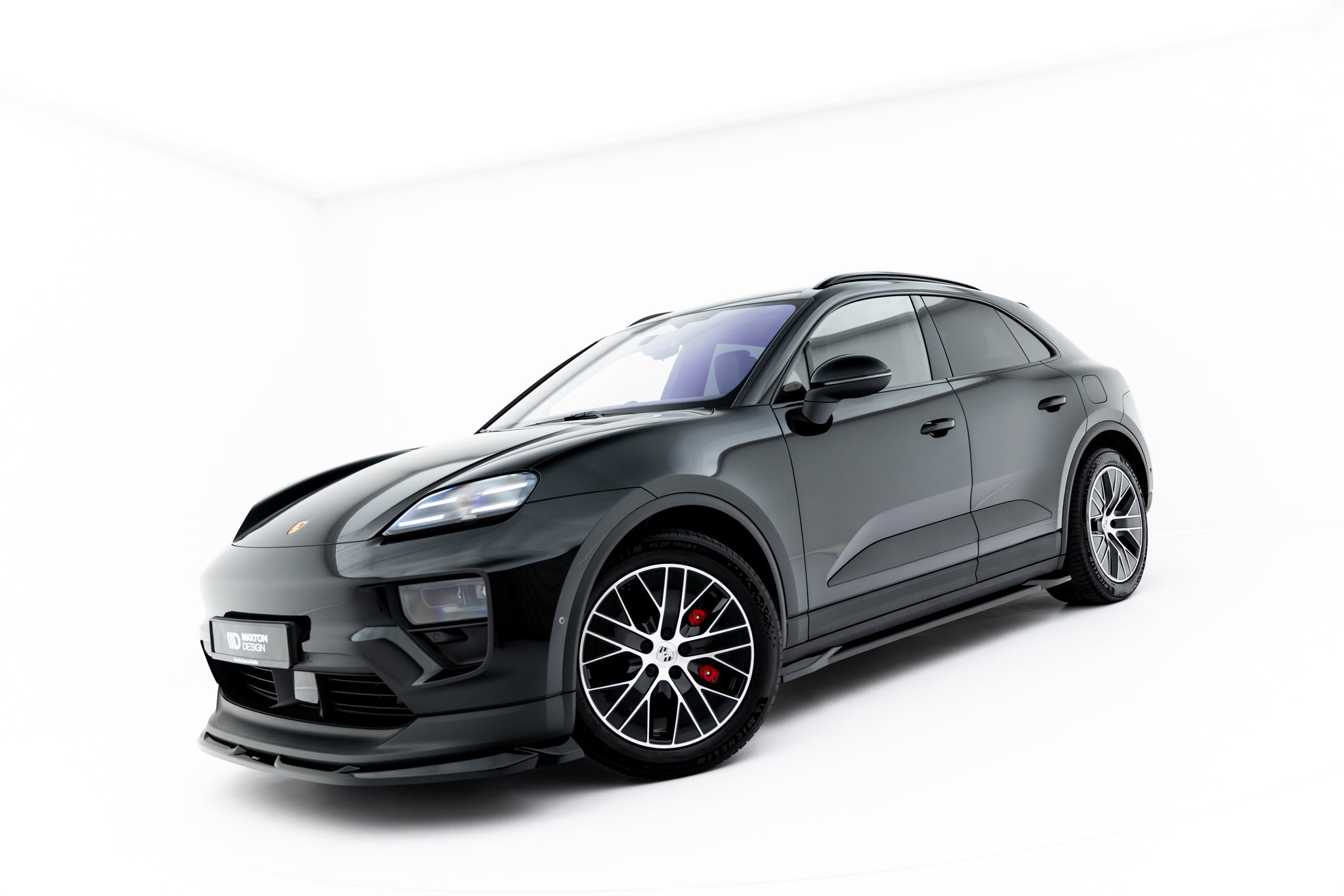 Maxton Design - Seitenschweller Ansatz für Porsche Macan EV Mk1 - Aerowerk.