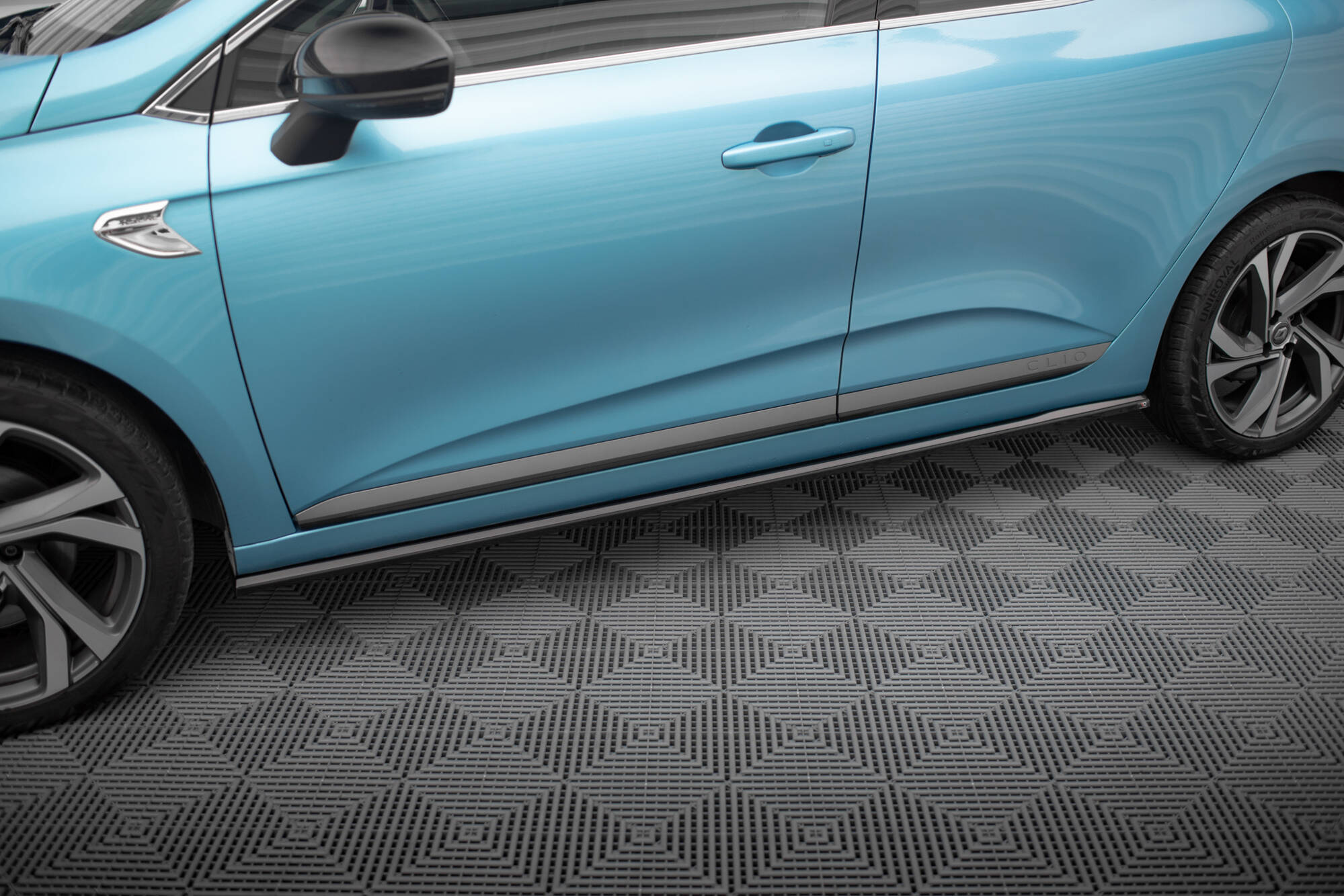 Maxton Design - Seitenschweller Ansatz für Renault Clio R.S. Line Mk5 - Aerowerk.