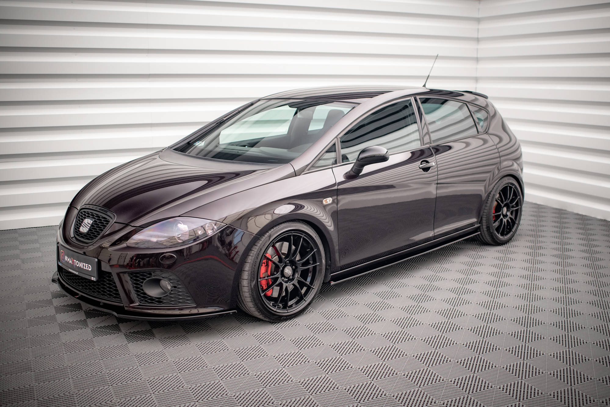 Maxton Design - Seitenschweller Ansatz für SEAT LEON MK2 CUPRA / FR - Aerowerk.