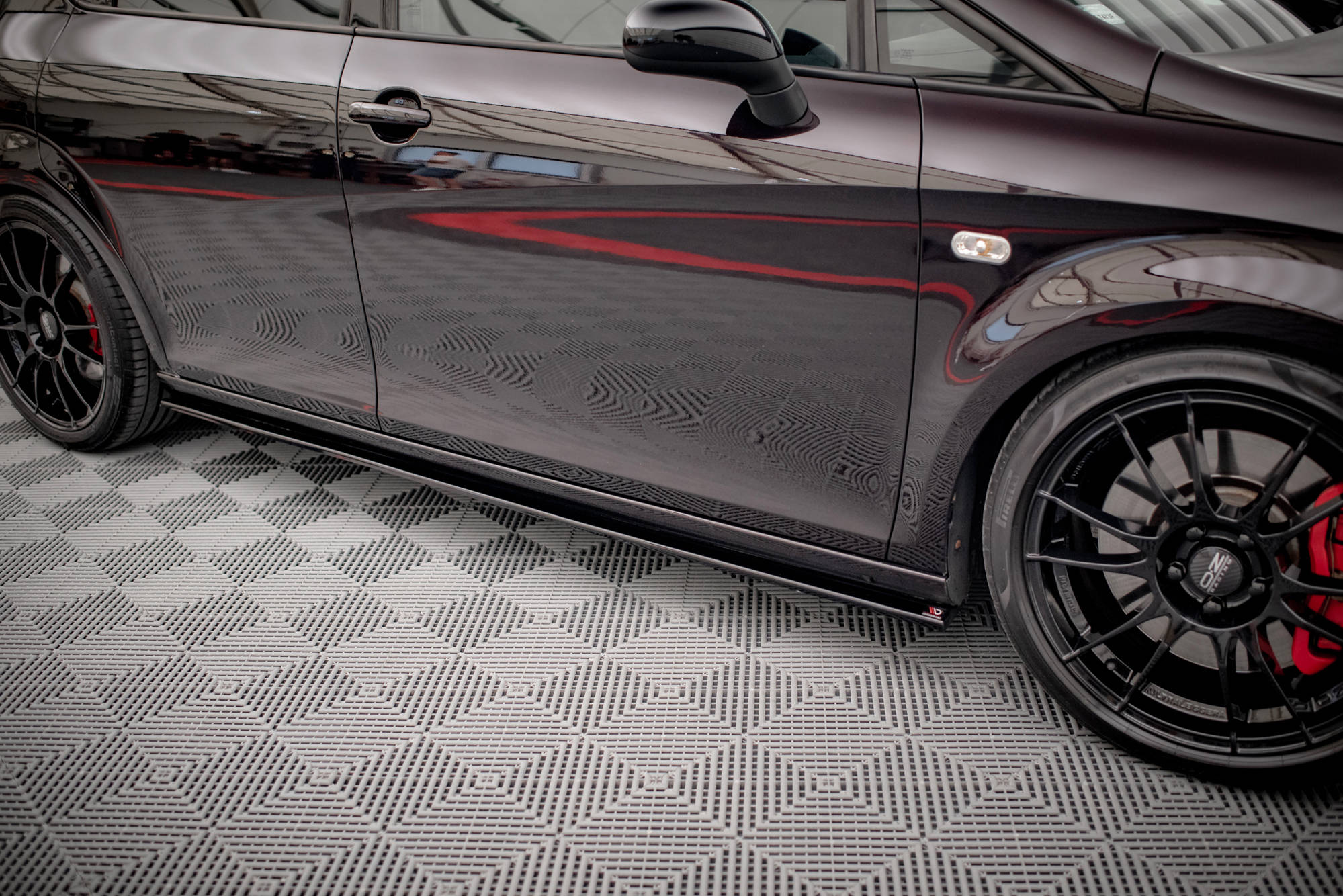 Maxton Design - Seitenschweller Ansatz für SEAT LEON MK2 CUPRA / FR - Aerowerk.