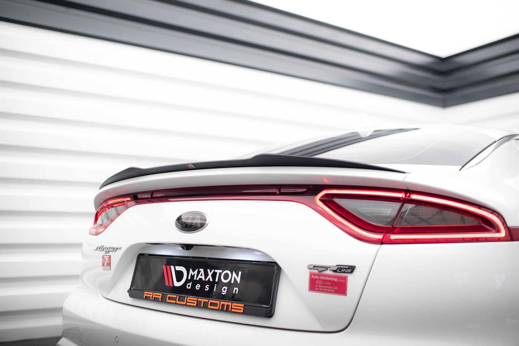 Maxton Design - Spoiler für Kia Stinger GT / GT - Line / Standard Mk1 - Aerowerk.