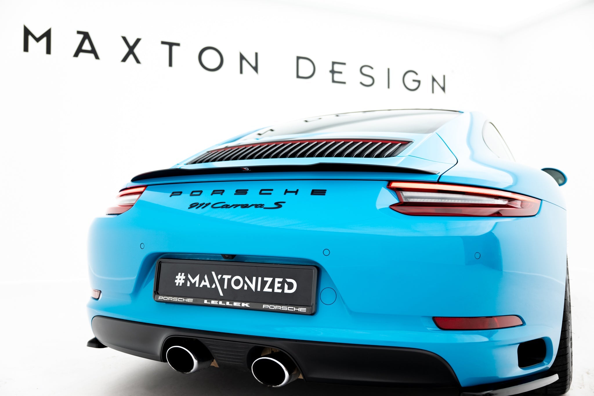 Maxton Design - Spoiler für Porsche 911 Carrera 991 Facelift - Aerowerk.