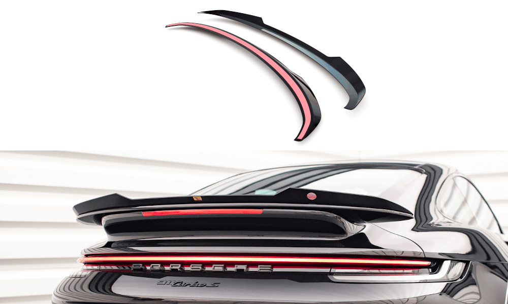 Maxton Design - Spoiler für Porsche 911 Turbo S 992 - Aerowerk.