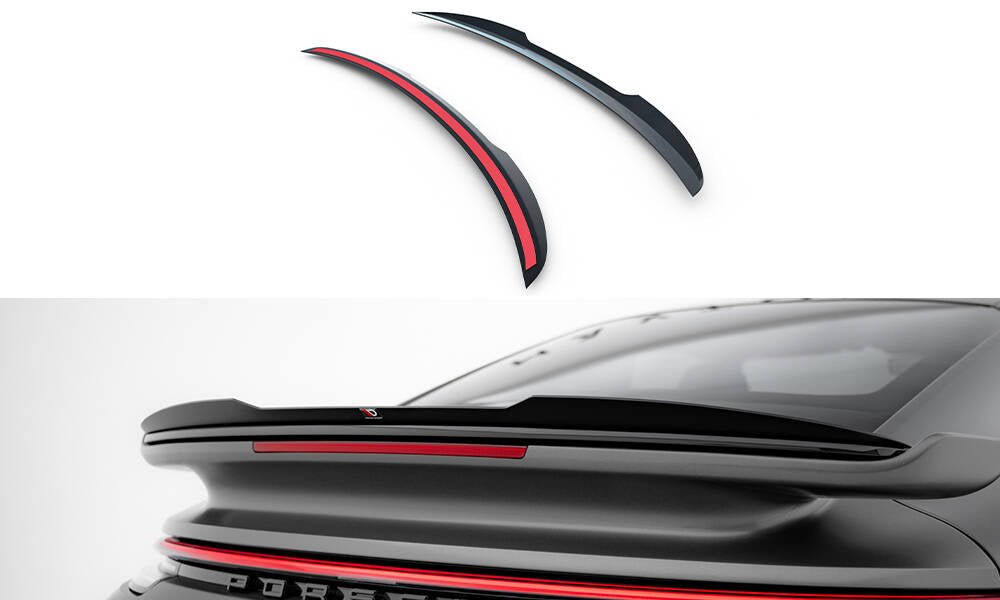 Maxton Design - Spoiler für Porsche 911 Turbo S Sport Package 992 - Aerowerk.