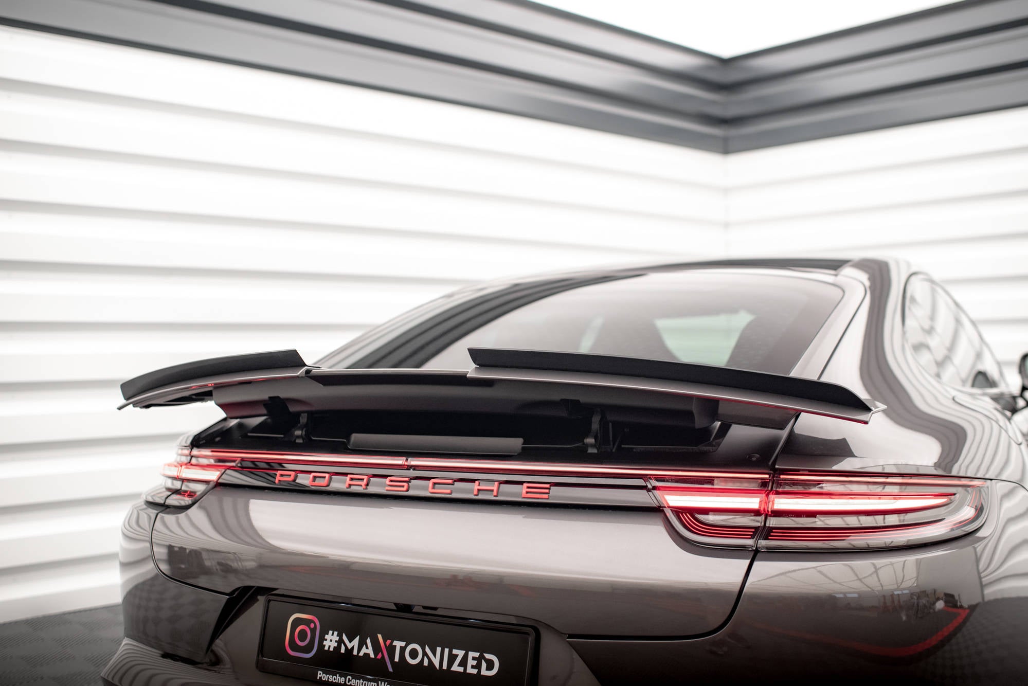 Maxton Design - Spoiler für Porsche Panamera GTS / Panamera E - Hybrid / Panamera Turbo S E - Hybrid 971 - Aerowerk.